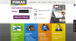Desktop Screenshot of fiskasline.pl