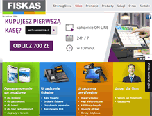 Tablet Screenshot of fiskasline.pl